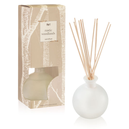 Pier 1 Rustic Woodlands 8oz Reed Diffuser