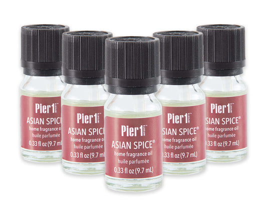 Pier 1 Set of 5 Asian Spice Fragrance Oils